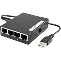 Renkforce RF-4451433 RF-4451433 Netzwerk Switch 5 Port 100MBit/s USB-Stromversorgung
