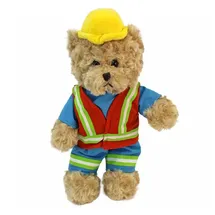 Euro Souvenirs Bauarbeiter Teddy "Bernd" - ca. 34 cm