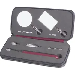 Kraftwerk Magnetsucher-/LED- und Spiegel-Set, 5-tlg.