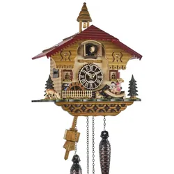 Trenkle -Kuckucksuhr Quarz Laufwerk Schaukelpferd 33cm- 4299 QM