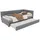 modfu 90 x 200 cm Grau