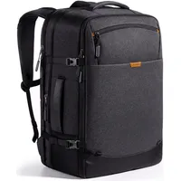 Inateck 38.5-46.2 L Reiserucksack erweiterbarer Herren Damen Handgepäck Rucksack, 15.6 Zoll Laptop Rucksack spritzwassergeschütztes Carry on Kabinenrucksack für Weekender