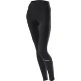 Löffler Damen Thermo Elastic Radhose lang (Größe L, schwarz)