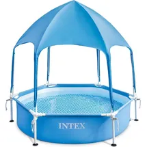 Intex Frame Pool Rondo 183 x 38 cm inkl. Sonnendach