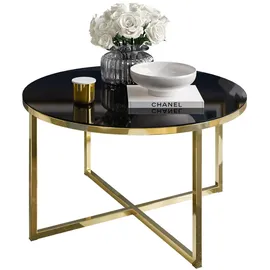 lookway CIRI-X GLASS Gold/Schwarz Glas 70 x 44,4 cm