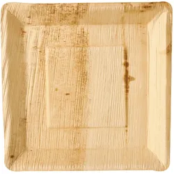 PAPSTAR pure Palmblatt-Teller natur