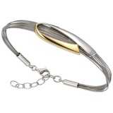 VIVANCE Armband 925/- Sterling Silber bicolor«, 49707935-0 mehrfarbig