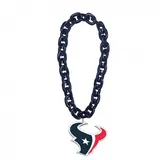 FanFave NFL Houston Texans Houston Texans NFL 3D Fanchain Magnet, Navy, One Size