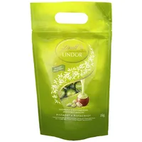 Lindt Lindor XXL Beutel Pistazie Schokolade Pralinen - 1kg