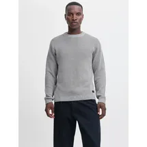 JACK & JONES Strickpullover »JJEDOVER KNIT CREW NECK SN« Jack & Jones Moonbeam