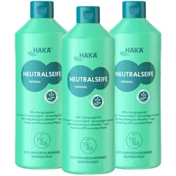 HAKA Neutralseife Original Allzweckreiniger für Haushalt und Auto, 3x1kg