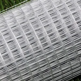 Wiltec Maschendrahtzaun 1mx25m 0,7mm 12x12mm Drahtgitter, Stahl verzinkt, Rolle - 1,40 MILLIMETER x 25 m, 0,7 mm Drahtstärke 12x12 mm Maschengröße, Volierendraht 4-Eck aus