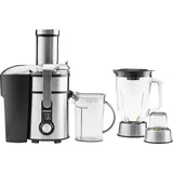 GASTROBACK 40153 Design Multi Juicer Digital Pro Entsafter 1300 Watt, Silber