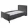 aea Garnitur Kinderzimmer Bett Kinderbett Kindermöbel Grau Holz Set 4tlg