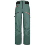 Ortovox 3L Deep Shell Pants Skihose grau M