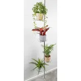 TELESKOP BLUMEN BLUME REGAL BLUMENREGAL PFLANZTREPPE PFLANZ TREPPE 175 - 275 CM