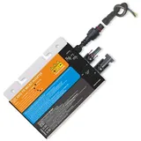 Solar Micro Inverter 300W Solar Grid Tie Inverter PV Eingang DC18-60V-AC220V Ausgang MPPT Reiner Sinus-Wechselrichter Grid Tie Mikro-Wechselrichter Wasserdichter Kleine Solaranlage für Solarpanel