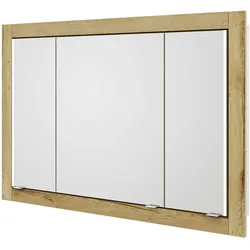 Steinkamp Value Einbauspiegelschrank 105 cm mit 3 Türen und LEDplus-Beleuchtung SEEEE0112G167, Badmöbel,