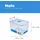 Lock & Lock Vorratsdose rechteckig blau 29,5 x 23 x 18,5 cm 9 l