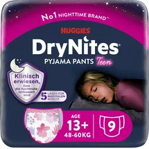 DryNites Nachtwindeln Mädchen ab 13 Jahre (48-60 kg) 27 St.