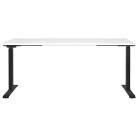 Germania Schreibtisch Jet weiß / Schwarz