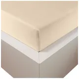 Traumschloss Premium Plus Edel-Jersey Spannbettlaken in creme | Gr.: 180x200 cm - 200x220 cm