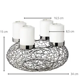 Edzard Adventskranz Milano Ø 35 cm,