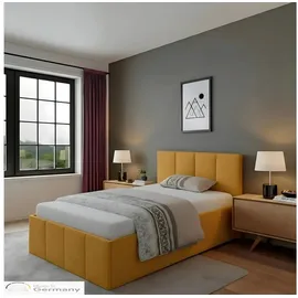 Halmon Schlafkomfort Betten Dalas 100 x 200 cm H3 Gold