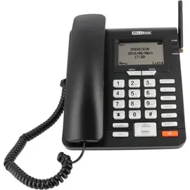 Maxcom MM28D Telefon DECT-Telefon Schwarz - Schwarz
