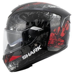 Shark Skwal Nuk Hem Louis Edition Motorradhelm rot XL