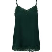 s.Oliver Satin-Top mit längenverstellbaren Spaghettiträgern - petrol - 46