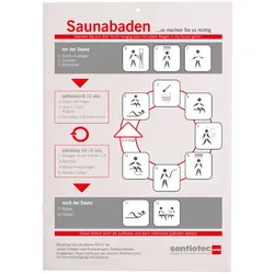 Sentiotec Baderegeltafel | Deutsch