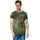 RUSTY NEAL T-Shirt RUSTY NEAL, Herren, Gr. S, grün (khaki), 100% Baumwolle, bedruckt, normal, Rundhals, Shirts T-Shirt, mit coolem Allover-Print