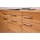 Livetastic Sideboard Buche, Metall, Kernbuche, teilmassiv,massiv, 3 Fächer, 3 Schubladen, 188x86x42 cm, Made in EU, Holzmöbel, Kleinmöbel Holz, Holzkommoden, Sideboards Holz