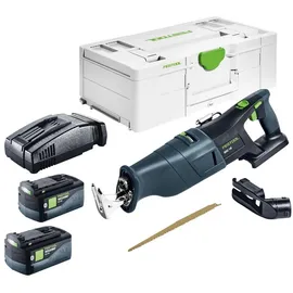Festool RSC 18 EB-Basic inkl. 2 x 5,0 Ah + Schnellladegerät + Systainer