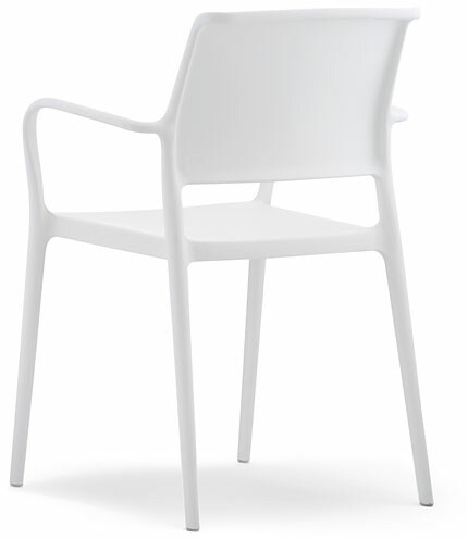 Chaise à accoudoirs Ara Pedrali, Designer Jorge Pensi Design Studio, 83x59.5x56 cm