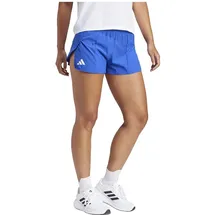 adidas Adizero Essentials Running Split Laufshorts Damen - Team royal Blue XL