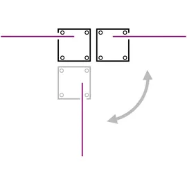 vidaXL Ausziehbare Seitenmarkise 1 x 10 m anthrazit