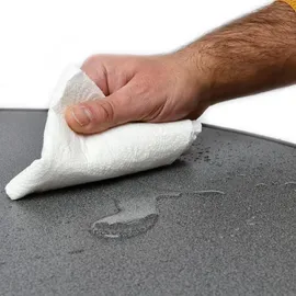 Beautissu Bistroni Bistrotisch Ø 70 x 70 cm Schwarz/Weiß