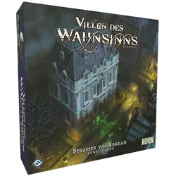 Asmodee Fantasy Flight Games Villen des Wahnsinns 2.Ed. - Straßen von Arkham, Br