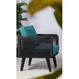 aea Lounge Set 4-tlg. Blau