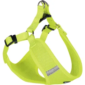 Nobby Mesh Reflect Hundegeschirr Gelb XXS