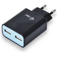 ITEC i-tec USB Power Charger 2 Port 2.4A schwarz