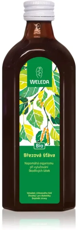 Weleda BIO Birch juice (without sugar) Saft mit Pflanzenextrakten 250 ml