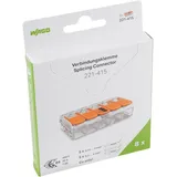 WAGO Compact-Verbindungsklemme bis 4 mm2 2-Leiter 8 St. 221-415/995-008