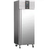 CombiSteel Kühlschrank RFS Alu Edelstahl Umluftkühlung 600 Liter GN 2/1