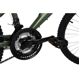 WYLD Kinder-Mountainbike Fully 24'' Zodiac 18 Gänge RH 38 cm