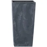 Prosperplast Urbi Square Beton Effect 26,5 x 26,5 x 50 cm anthrazit