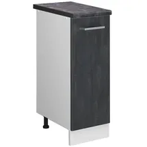 Vicco Unterschrank Apothekerschrank 30 x 46 x 81,5 cm Schwarz