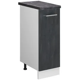 Vicco Unterschrank Apothekerschrank 30 x 46 x 81,5 cm Schwarz